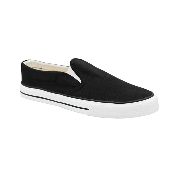 Etiko SLIP ONS, BLACK & WHITE, Men’s US12 - Picture 2 of 3